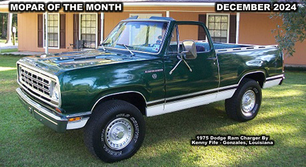 1975 Dodge Ram Charger Power Wagon 4X4 image 1.